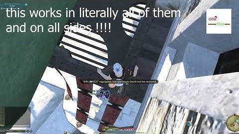 FFXIV OOB: limsa easy top of market [5.3] (UPDATE: NEED DRG/DNC JUMPS INSTEAD OF BLUE)