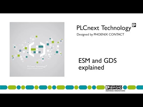 ESM and GDS explained | PLCnext Technology Basic Tutorials