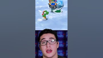 What happens when Yoshi rescues Wario in Mario 64 DS?