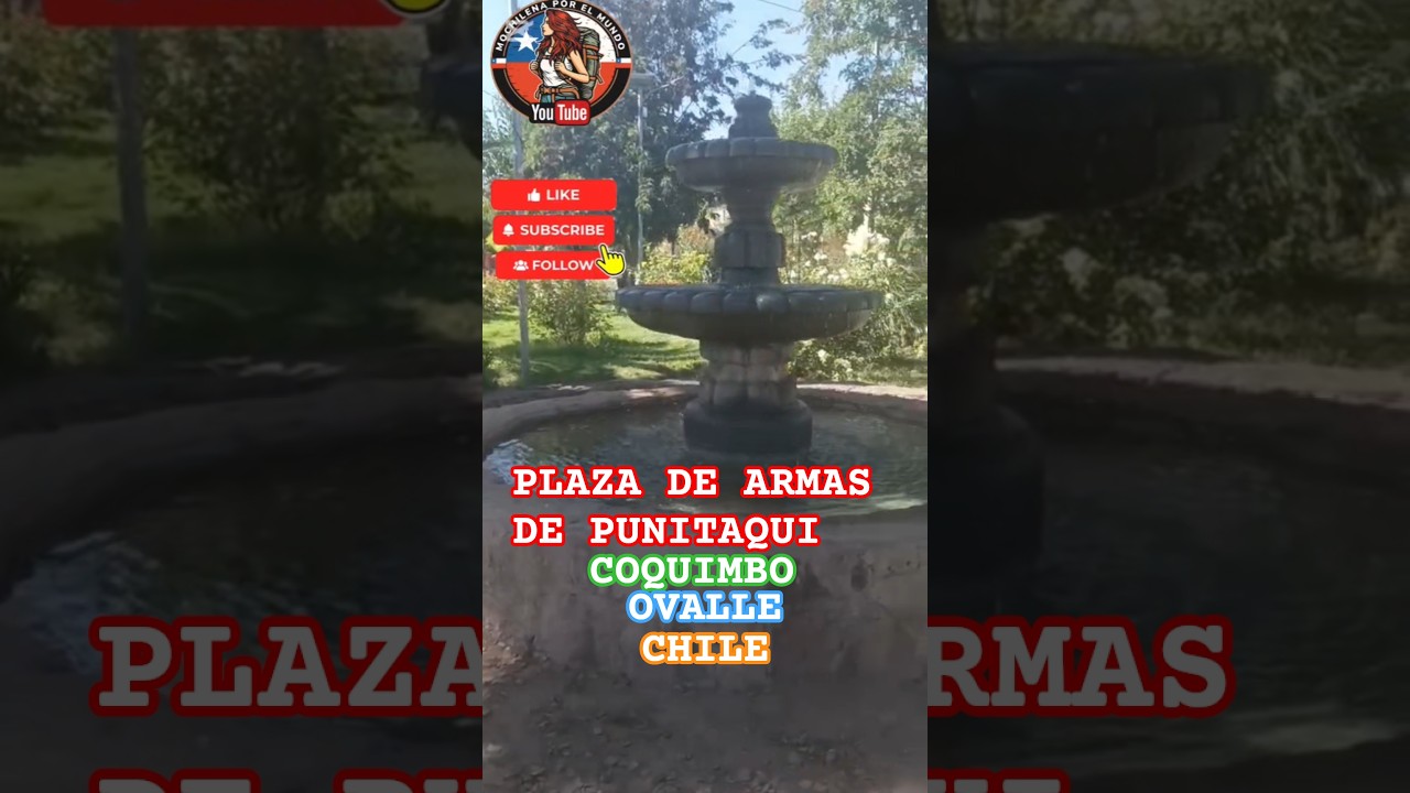 Plaza de armas Punitaqui.Ovalle.Coquimbo.Chile#turismochile#ovalle#culturachile