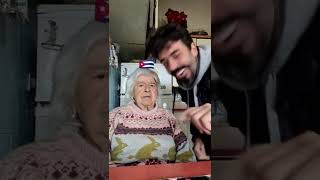 è rimasta alla 2 guerra mondiale                                  #youtubeshorts #nonna #artepovera