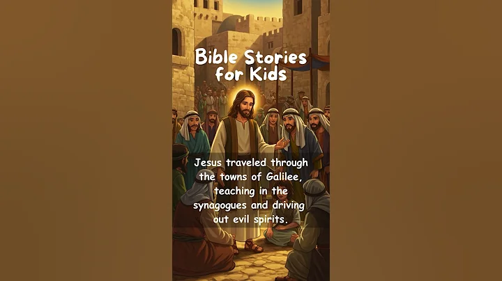 ✨Jesus Heals a Man with Leprosy Mark 1:38–45 Bible Stories for Kids #kidsbiblestories #bibleforkids