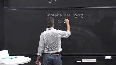 Quantum Field Theory I Lecture 7B: Electromagnetic Field: EM Waves, Quantization