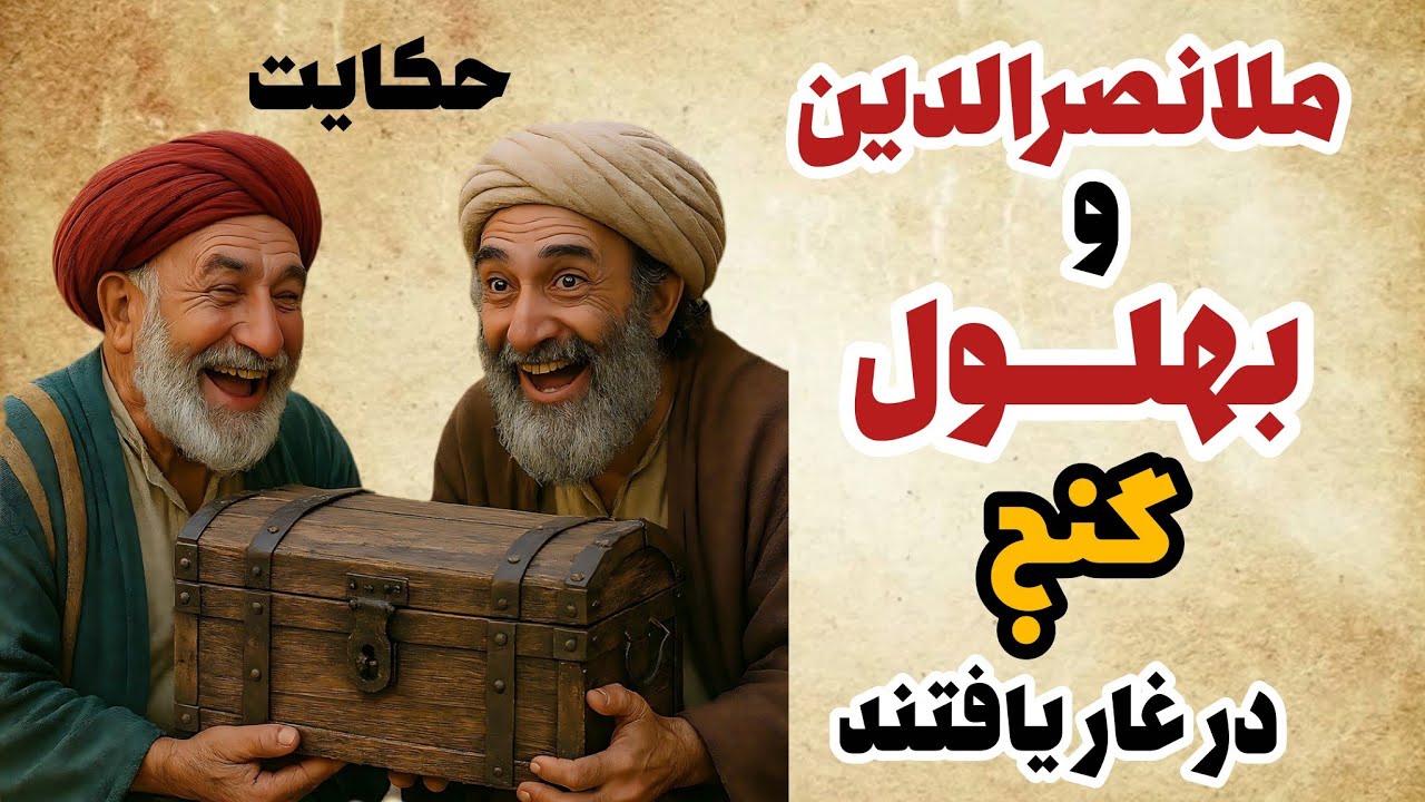 حکایت: حکایت پیدا کردن گنج  ملانصرالدین و بهلول/ اگر می خواهید کمی بخندید این ویدئو رو از دست ندید