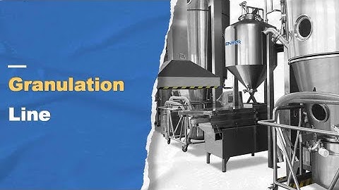 GL600 Solid Dosage Forms Granulation Line |  One RMG+Two FBD.... - Senieer