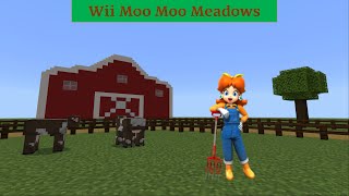 Mario Kart Minecraft - Wii Moo Moo Meadows