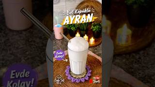 ✅ANNE ELİNDEN 🥛 EVDE ŞEF’TEN EFSANE KÖPÜKLÜ AYRAN TARİFİ! 😍