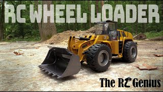 I Bought an RC Wheel Loader! | HUINA 1583 Metal Wheel Loader | Unboxing & Test Run