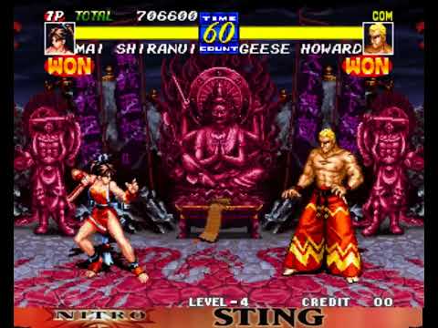 Fatal Fury 3: Road to the Final Victory - 1CC, Bad Ending (Arcade, By Sting)