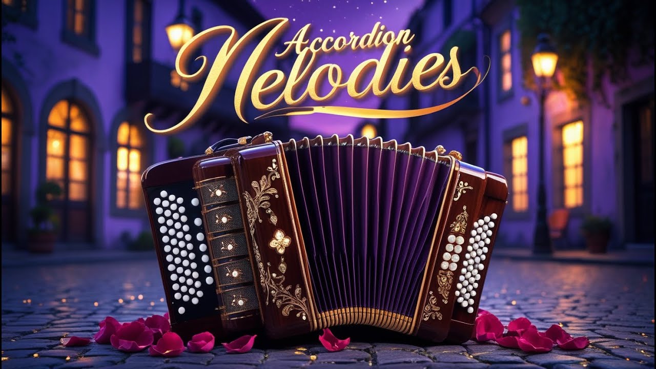 Soothing Accordion Music for Relaxation | Cafe Ambience