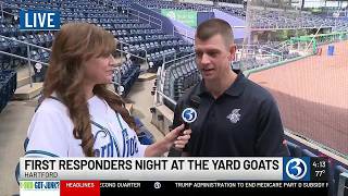 Hartford Yard Goats host First Responders Night