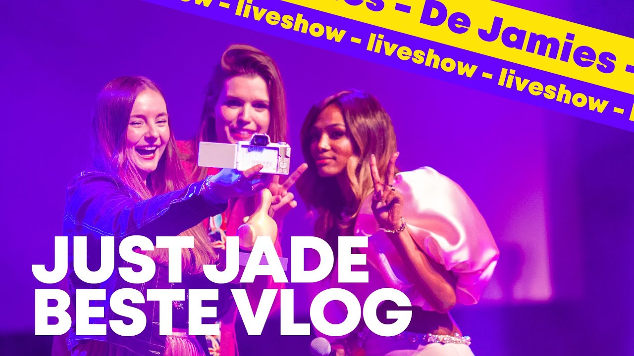 Just Jade wint Beste vlog op De Jamies