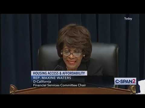 Unintentional ASMR   Maxine Waters 4   Congressional Hearing   Typing   Clicking   Layered Sounds