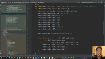 37 - Java Serialization - Protecting sensitive information using SHA1 - Unit Tests Code Demo