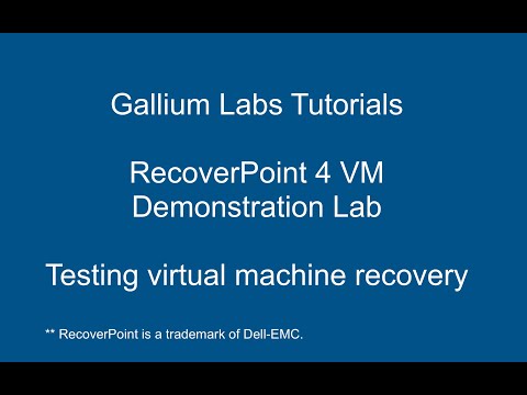 RecoverPoint 4 Virtual