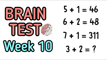 Brain Test: Tricky Puzzles WEEK 10 - WHAT IS THE ANSWER.