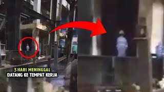 Arwah Almarhum Teman yang Baru Meninggal 3 Hari datang Ke Tempat Kerja Bikin Syok