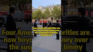 Four American celebrities are now boycotting Disney over the suspension of jimmy kimmel live #star