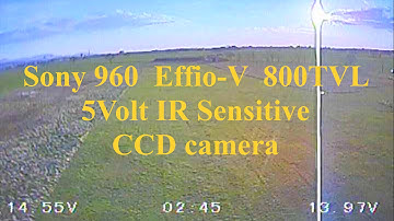 Sony 960 Effio-V 800TVL 5V NON IR Blocked // Dominator V2 DVR // BlackOutSuperMiniH