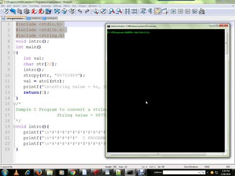 C PROGRAM LIBRARY  FUNCTIONS EXAMPLE