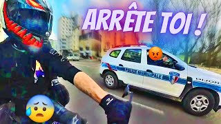 😱IL PERD SON PERMIS MOTO EN DIRECT🚔🚨!! (c'est chaud)