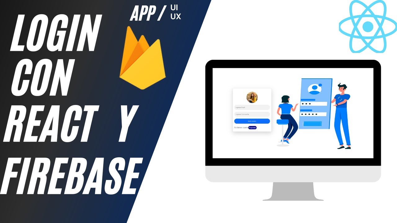 LOGIN Y REGISTRO con REACT y FIREBASE (paso a paso) | PARTE 2 - YouTube