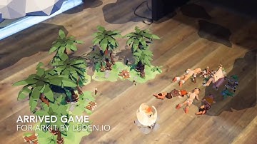 NEXTREALITY: Make night effects ⚡️ fireflies with ARkit when you turn the lights off 💡by @luden_io