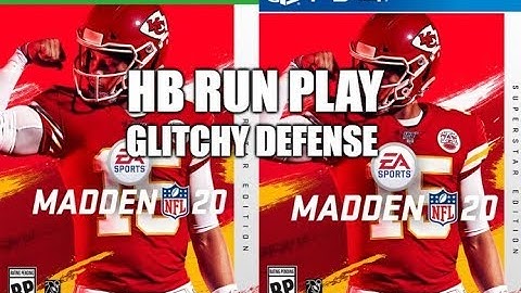 Madden 20 Glitches Cheats and Tips - HB Run - Glitchy Defense