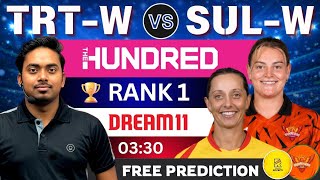 TRT-W vs SUL-W Dream11 Prediction | TRT-W vs SUL-W Dream11 Today | TRT-w vs SUL-w Dream11 Prediction screenshot 3