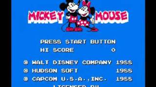 Mickey Mousecapade (NES) Music - Life Lost