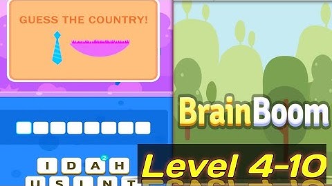 Brain boom level 4 to 10 # brain boom # tricky games