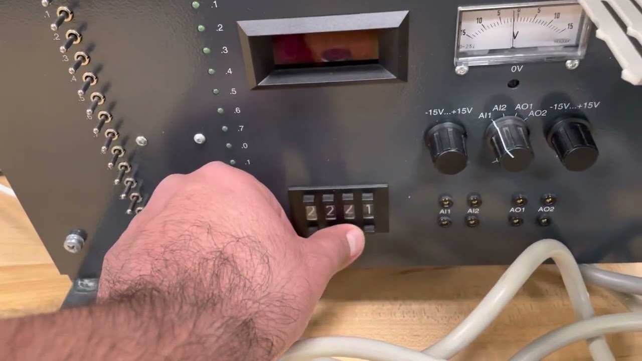 Thumb wheel switch program