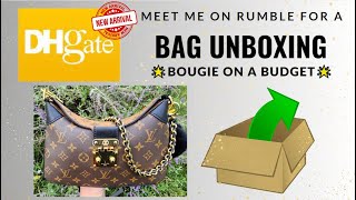 DHgate Louis Vuitton Style Duffle Bag Dupe Replica Unboxing & Seller Review  - Bougie On A Budget 