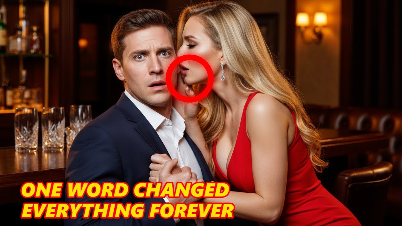 Boss Saw Single Dad at the Bar and Whispered Take Me Home—One Year Later She Became His Wife