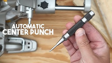 Automatic center punch