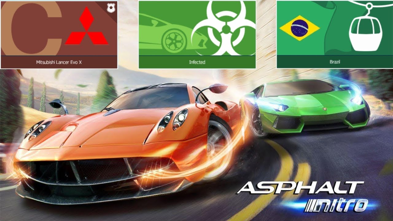Asphalt Nitro | Mitsubishi Lancer Evo X - Infected - Brazil | BLAIN Gaming