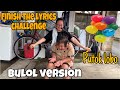 Finish the Lyrics Challenge with Eithan (Bulol version) 🤣🤣🤣