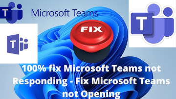 100% fix Microsoft Teams not Responding | Fix Microsoft Teams not Opening | Solve Microsoft Issues