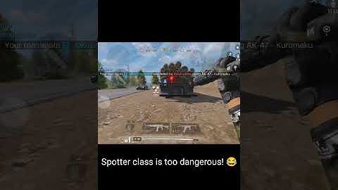 Spotter class is too dangerous! 😂 - Call of Duty: Mobile