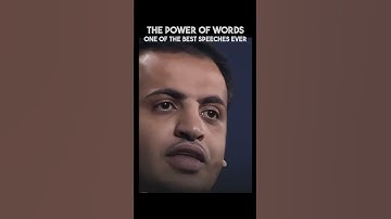 🤯 World Winning Speech About The Power Of Words #publicspeaking #inspirationalspeech #speech
