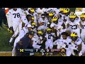 Michigan pick six vs Minnesota and Jim Harbaugh joins the celebration 😅