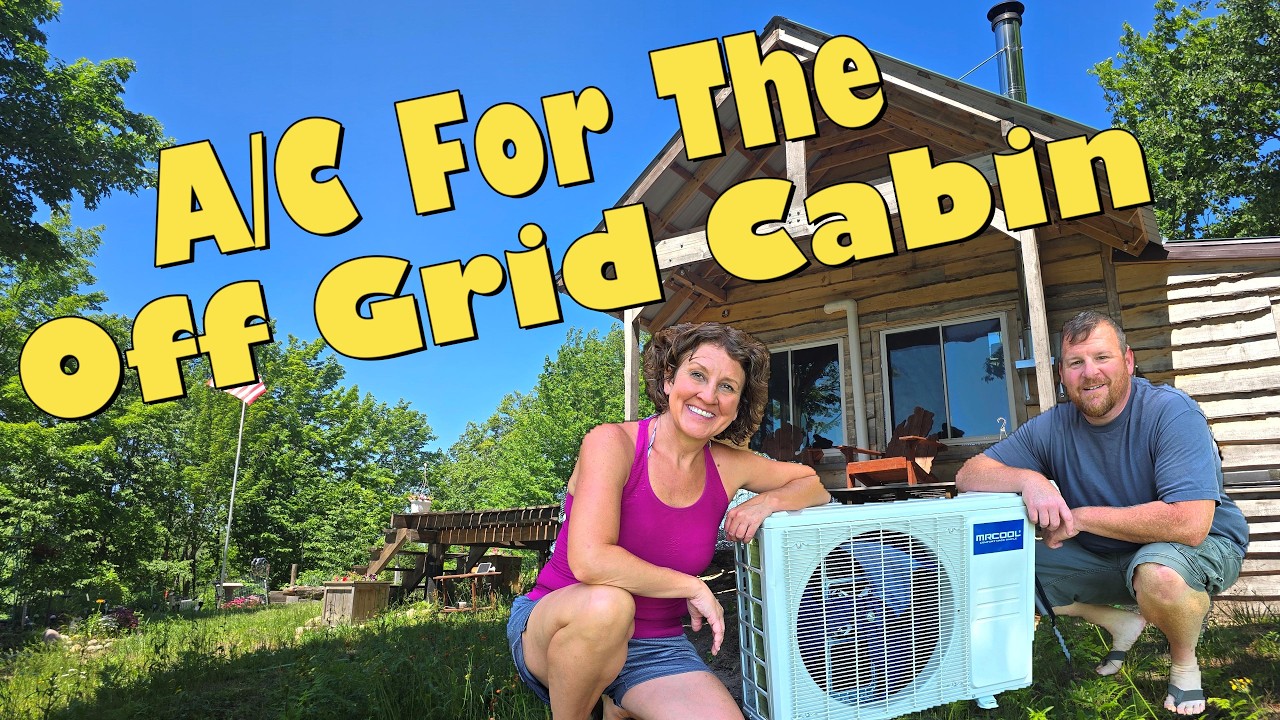 Redneck Mini Split Heat Wave Relief: Off Grid Air Conditioning with Mr. Cool Mini Split ...