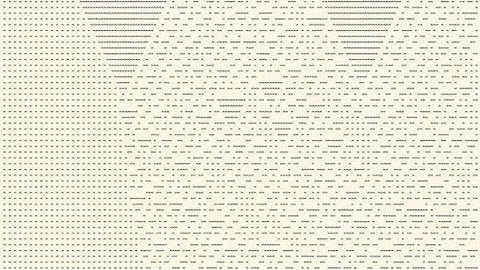 Elementary Cellular Automata in C, Rules from 0 to 255