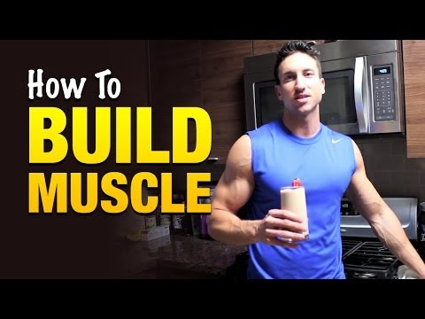 how-to-build-muscle:-drink-this-incredible-mass-building-smoothie-daily!