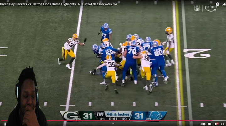 The Battle For The NFC Green Bay Packers vs Detroit Lions Game Highlights | NFL 2024 Season Week 14