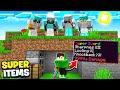 Minecraft Manhunt, But You Can Craft Super Items...