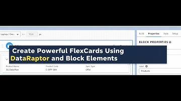OS63: Create Powerful FlexCard Using DataMapper and Block Elements || @SalesforceAIChampions