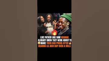 LIKE FATHER, LIKE SON! Lil Novi Goes OFF on ‘A Milli’ — Reginae Couldn’t Believe It! #Lilwayne #rap