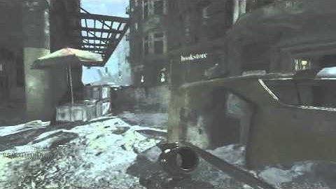 No Scope double kill. MW3 Game Clip