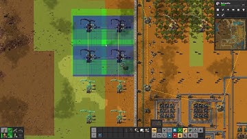 Factorio : Space Age - Planting Trees to Reduce Polution in Nauvis !! #factorio